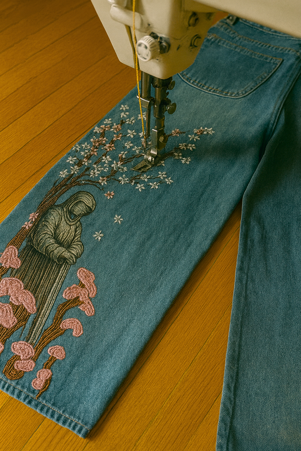 Blossom Warrior Denim