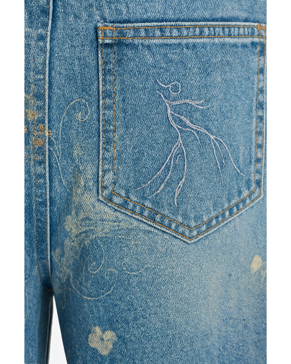 Botanical Canvas Denim