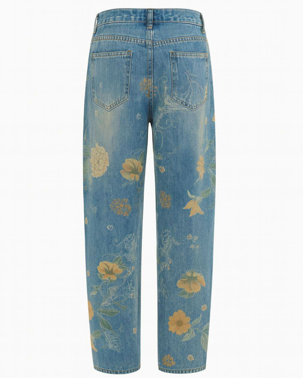 Botanical Canvas Denim