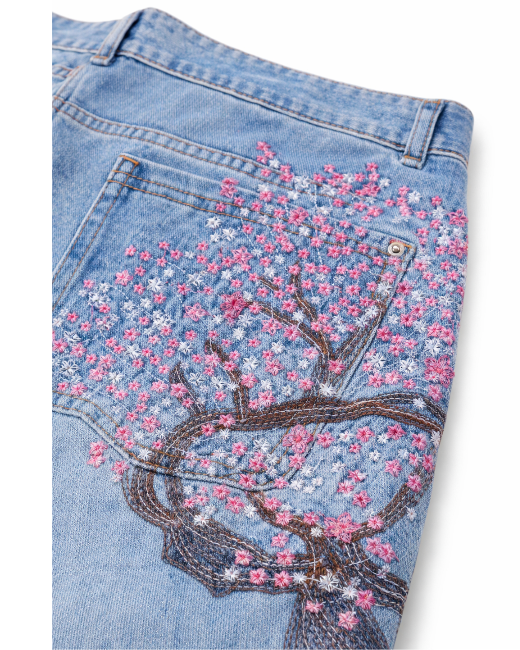 Sakura Blue Denim